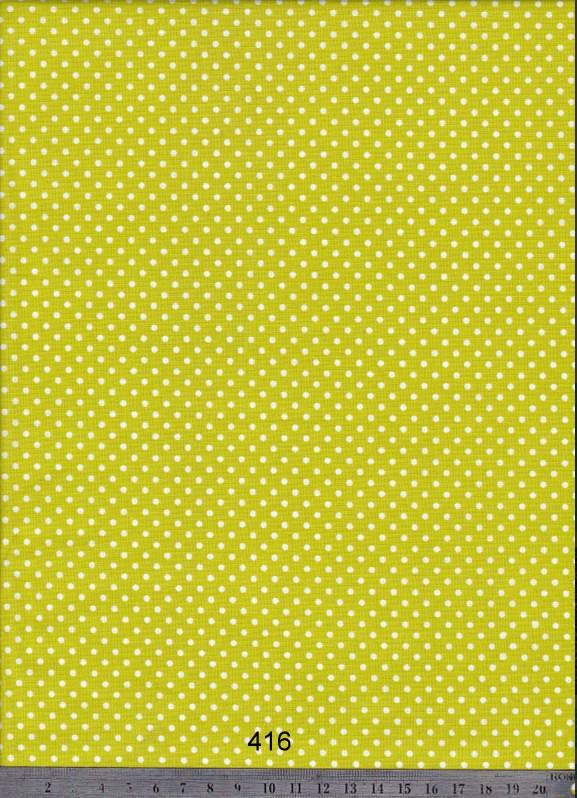 Kiwizöld tűpöttyös