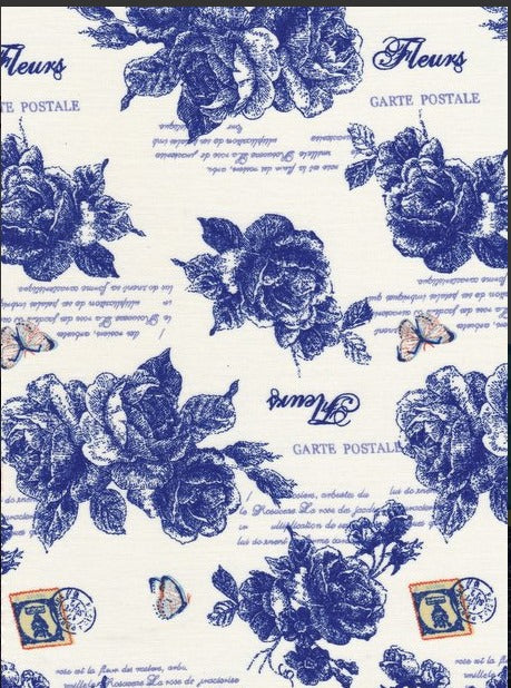 Kék rózsák írással