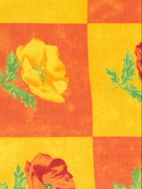 Narancskockás pipacsos