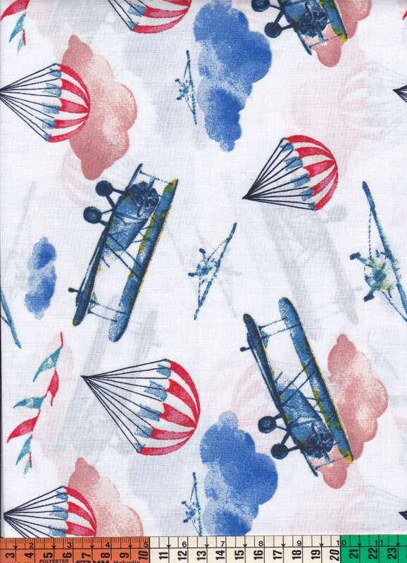 Fehér alapon repülő, ejtőernyő