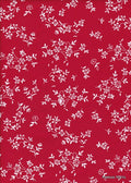 1801 Piros alapon fehér indásvirág